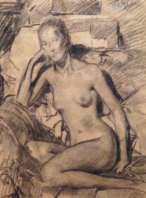 Female nude - Ghiglia Paulo
